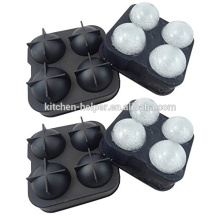 Custom silicone ice ball mold durable silicone ice ball mold tray maker
